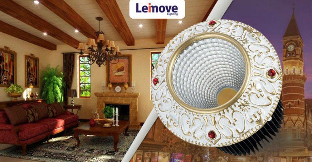 Leimove-Leimove 10w Slim Led Round Downlight In Best Price Lm8017 Copper | Dimmable