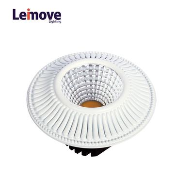 2017 new cob dimmable price led downlight malaysia, led downlight with 120mm cut out  LM8018 matte whlte