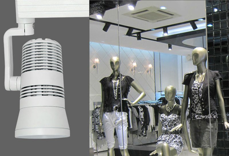 Leimove-Led Track Lighting Heads Manufacture | High Cri 30w Commercial Dimmable-4