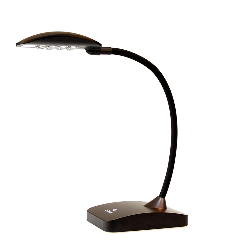 LED Table Lamp Dimmable Lamps Eye Protection Reading Lamps LMHYT-12 Brown