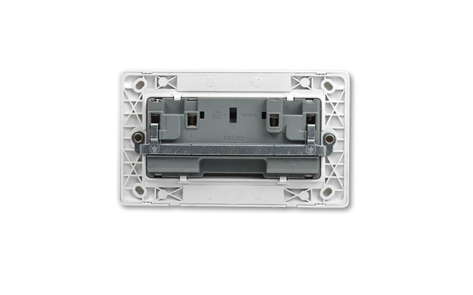 Leimove-Light Double Gang Electric Waterproof Switcher Wall Socket | Leimove-7