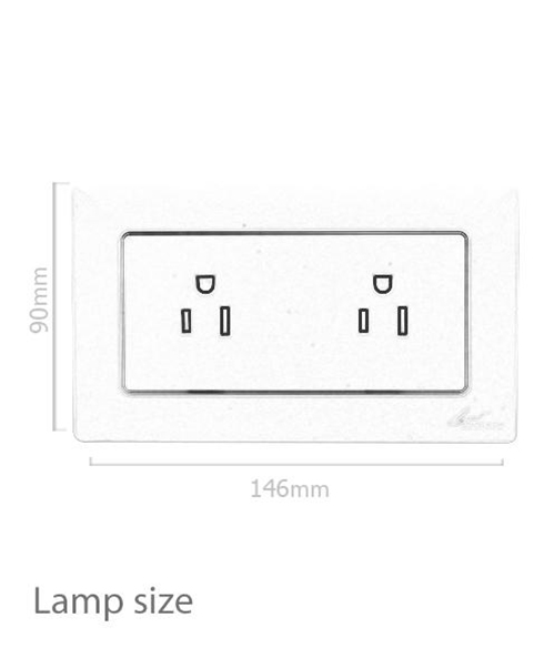 Leimove-Ip65 Wall Mounted Shaver 110v Socket | Leimove 3 Pin Plug Socket-1