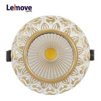 Leimove Energy-Saving LED Zinc Alloy Decoration Living Room Home Indoor light  LM8019 matte gold