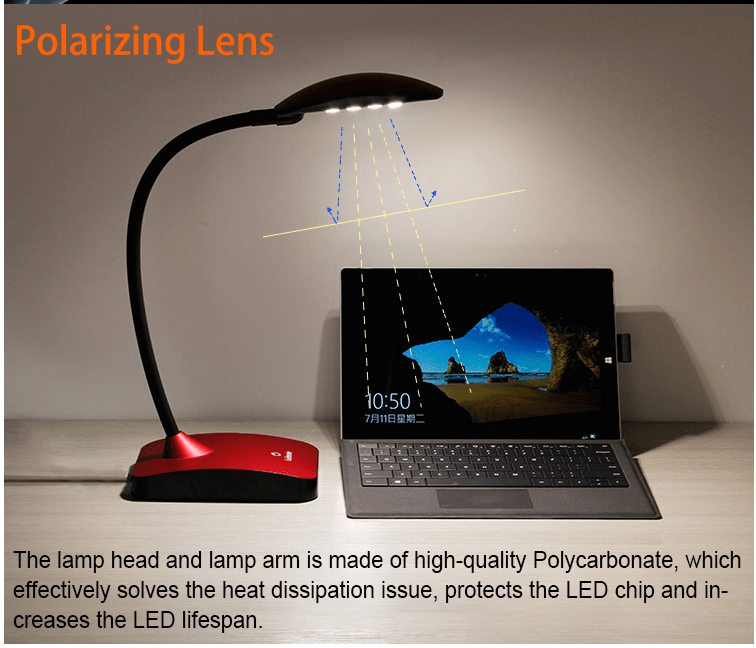 led table lamp for study