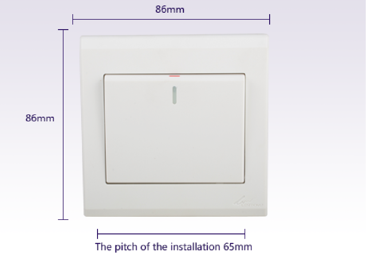 Leimove-A Single Link Switch On Stilts | Ling Xuan White Series Manufacture-1