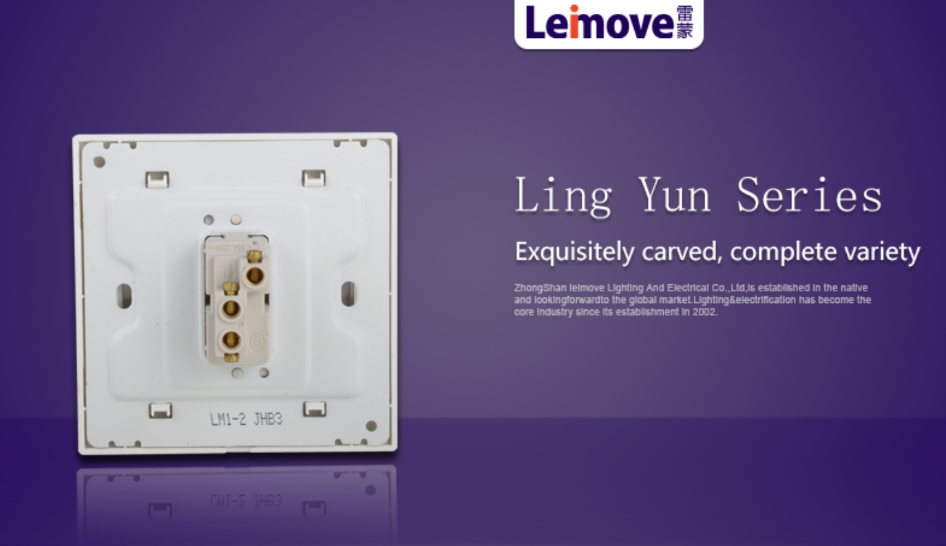 Leimove-A Single Link Switch On Stilts | Ling Xuan White Series Manufacture-5