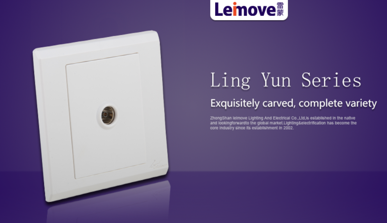 Leimove custom screwless white sockets top quality for telephone-5