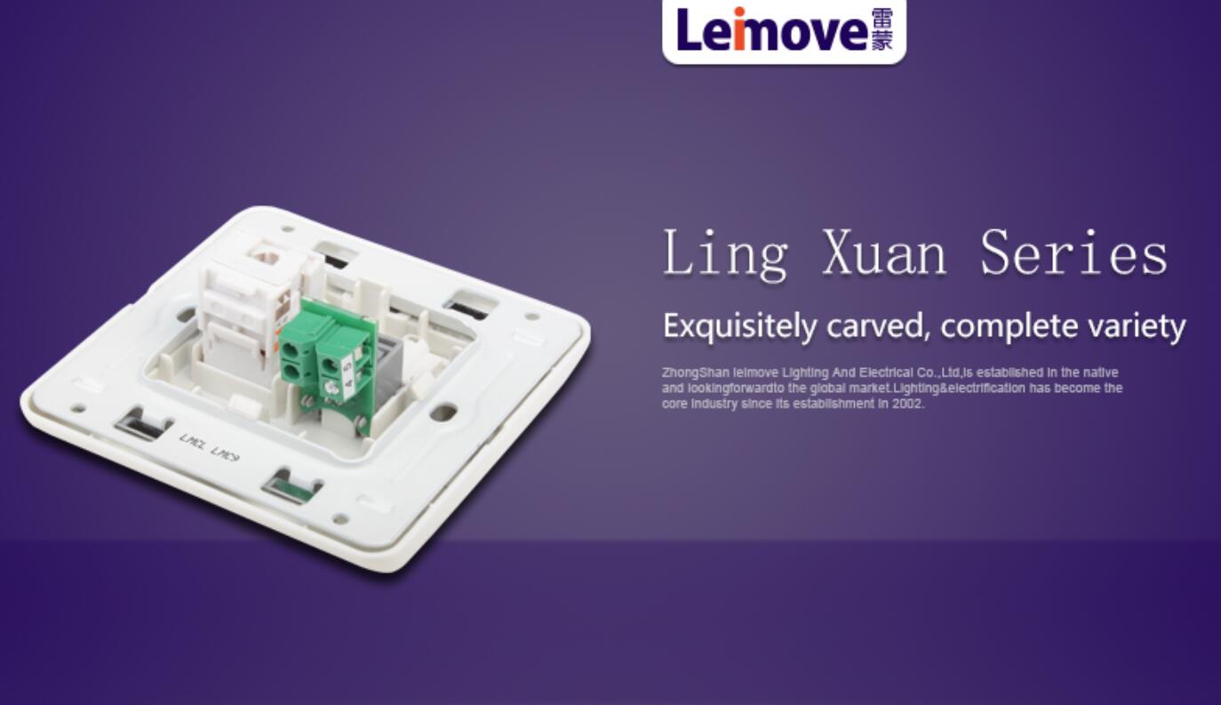 Leimove custom white electric sockets at discount for phone-6