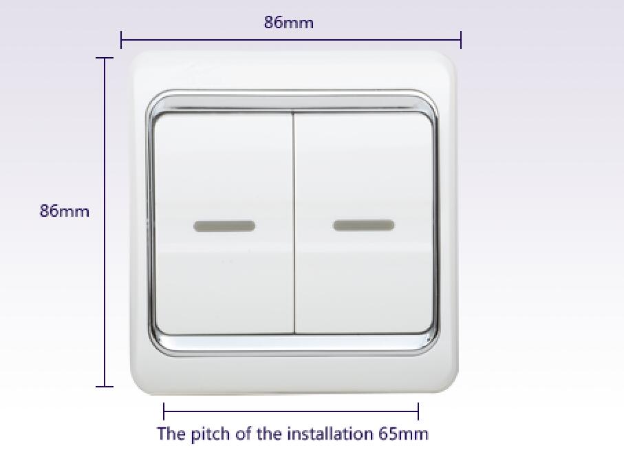 Leimove-Manufacturer Of Double Switch On Two Stilts Lm2-2a-1