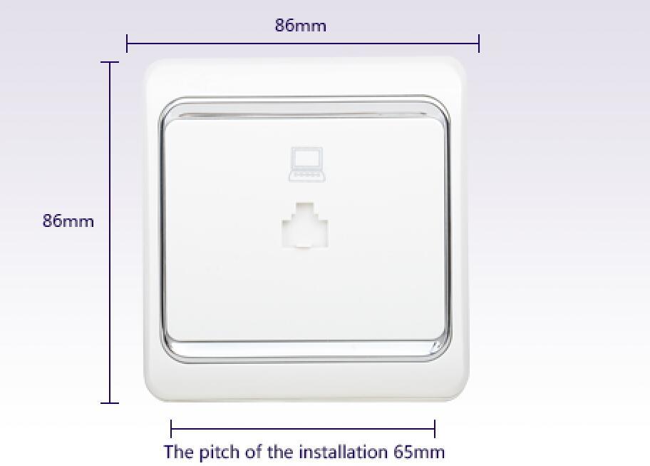 Leimove-High-quality Wall Power Socket | Single Computer Socket Lmla-1