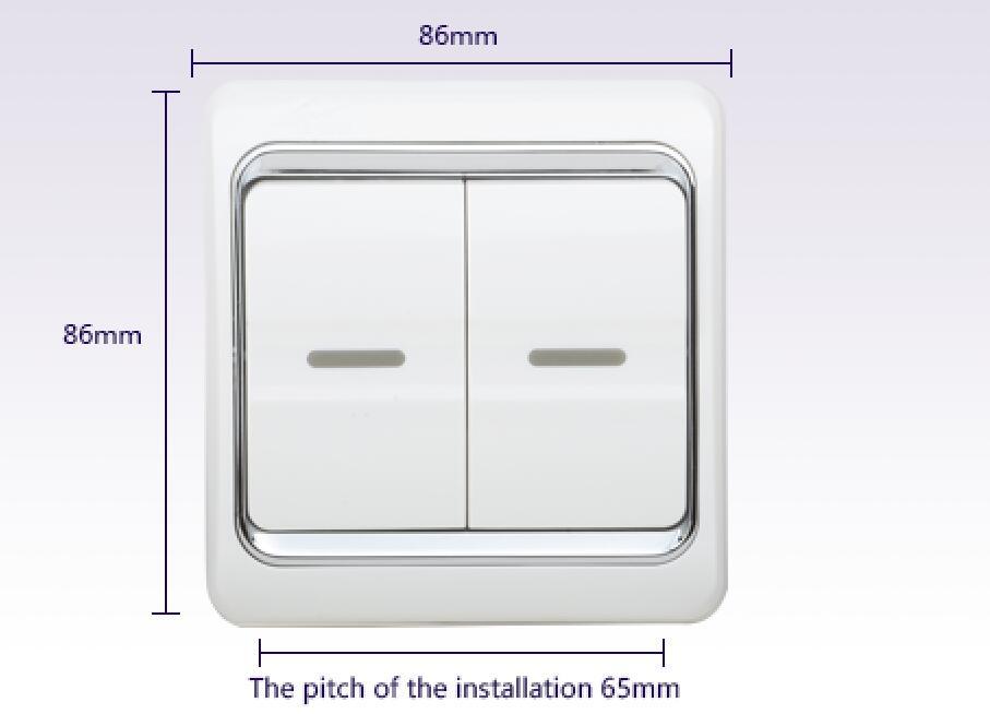Leimove-Find Light Switches And Sockets Double Switch On Two Stilts Lm2-2a-1