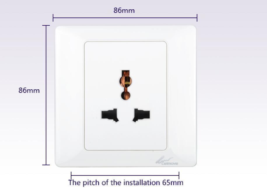 Leimove-High-quality Socket Outlet | Level 3 Multi-function Socket-1