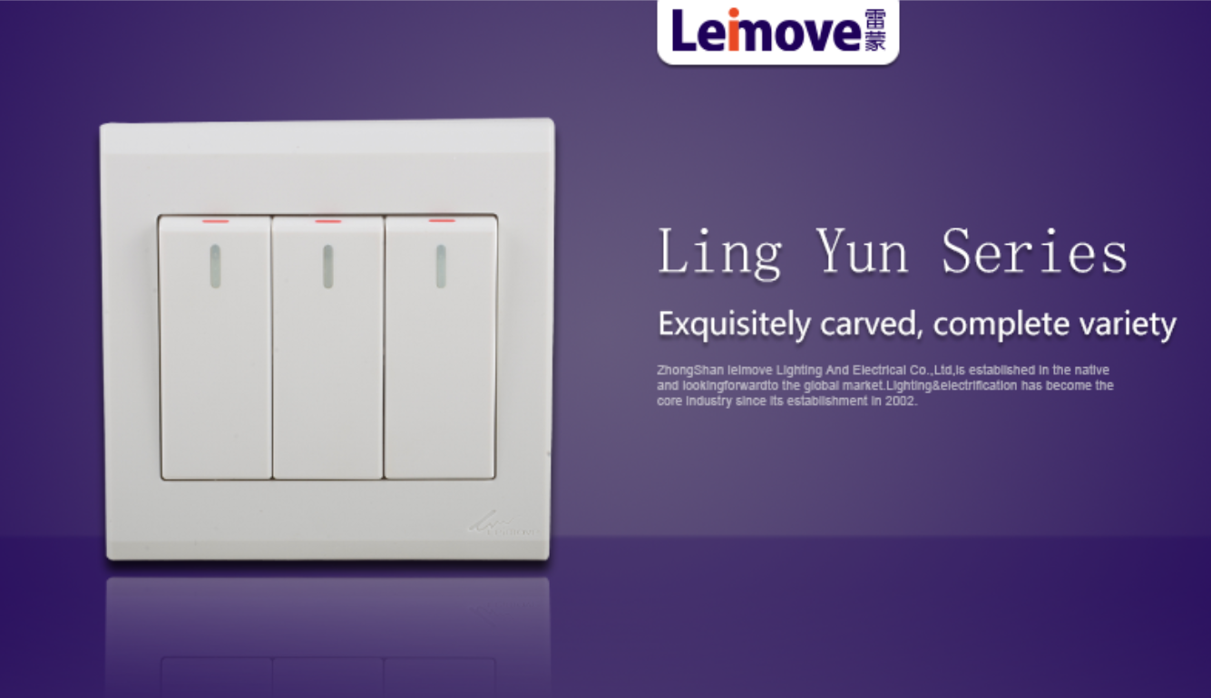 Leimove-Single Connection Switch Of Three-position Stilts Lm3-2-hui z | Electrical-2