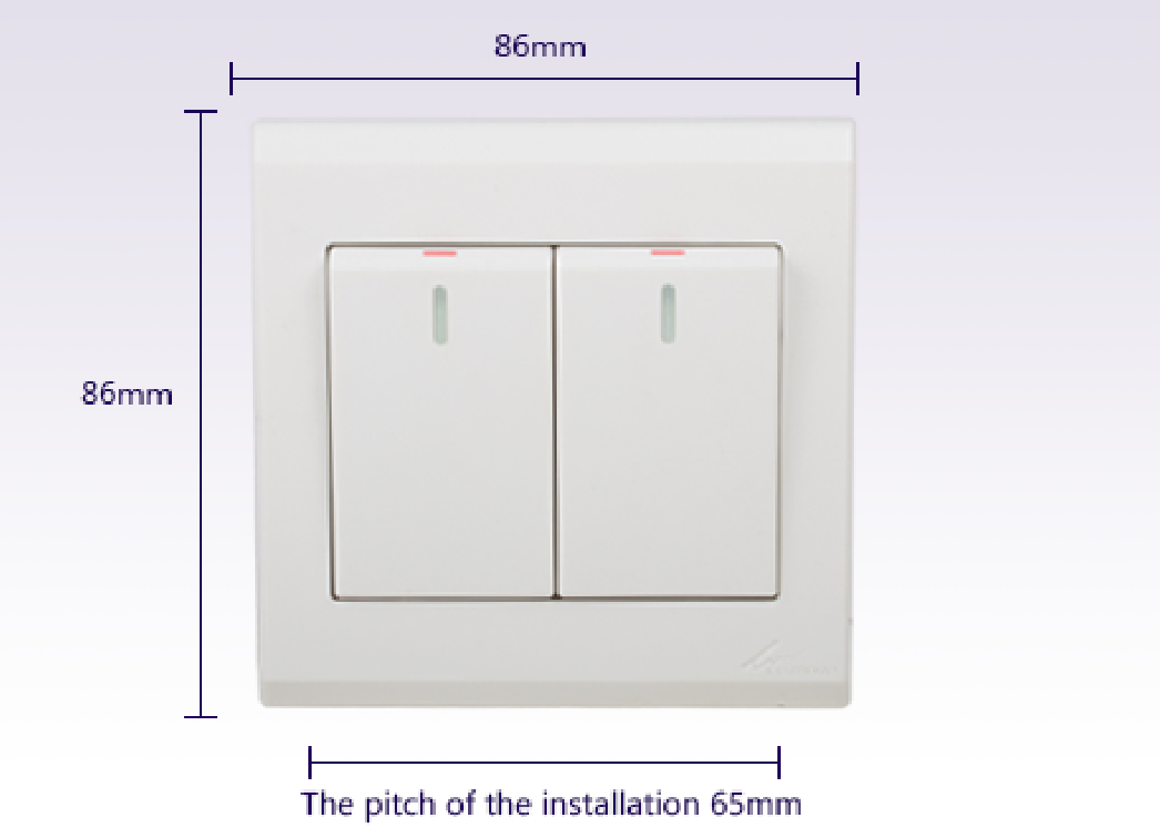 Leimove-Electrical Switches Online, Single Connection Switch Of Two Stilts Lm2-2-huiz-1