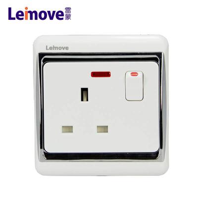 13A square foot socket with switch and light LM C26（A）